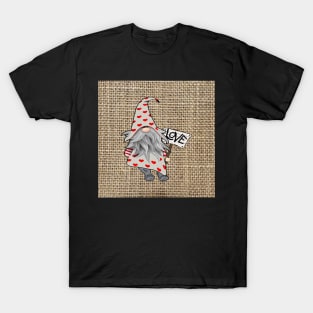 Copy of Red Heart Splatter on Black Background Graphic Designed Valentine's Day Gifts T-Shirt